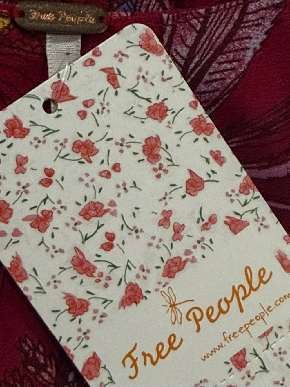WOW POSHMARK - Authentic NWT Free People Adorable Floral Top